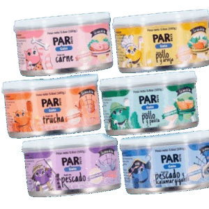 Par pets Pate Gato  Sabores Variado x 160 g