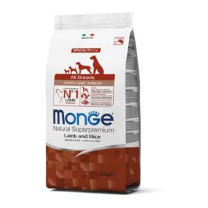 Monge Puppy Cordero y Arroz  - Cachorros  x 2.5 kg
